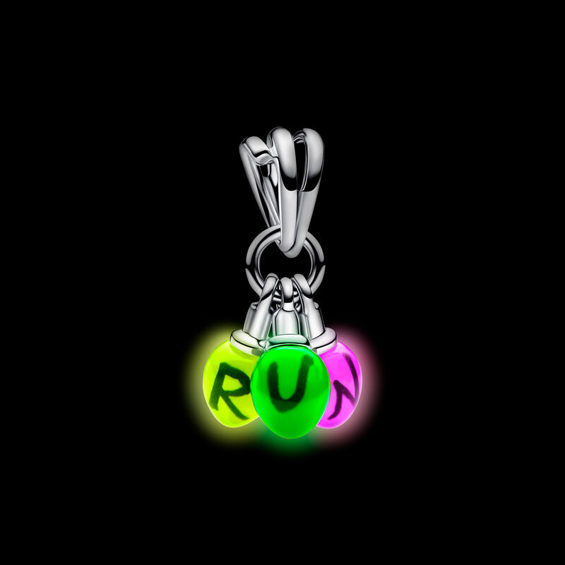 Pandora Stranger Things Glow-in-the-dark Run Dangle Charm image number 1
