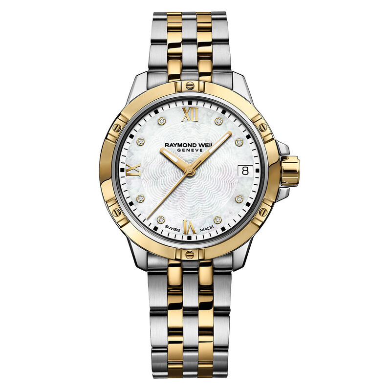 Raymond Weil Tango Two-Tone Diamond Dial Watch, 30mm image number 0