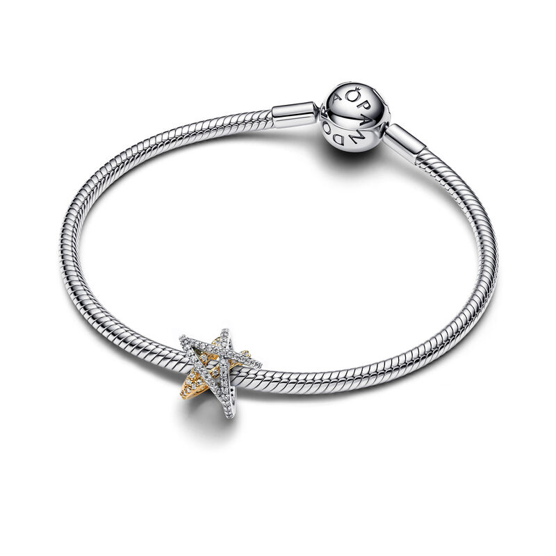 Pandora Sparkling Crossover Star Charm image number 2
