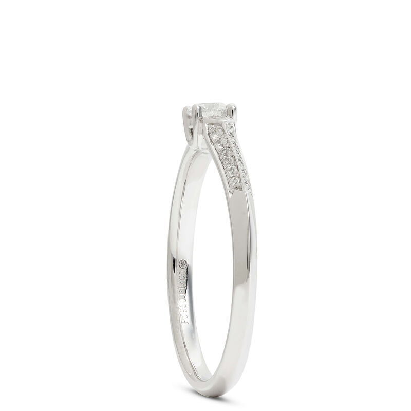 Jade Trau for Ben Bridge Signature Diamond Ring in Platinum image number 1