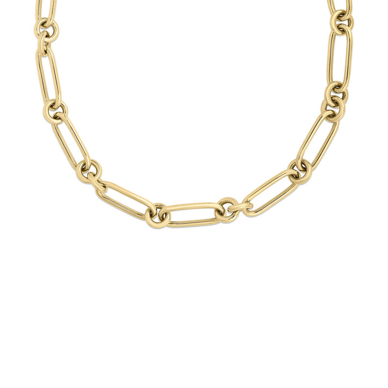 Roberto Coin Designer Gold Collection Chain Necklace, 18K Yellow Gold image number 1