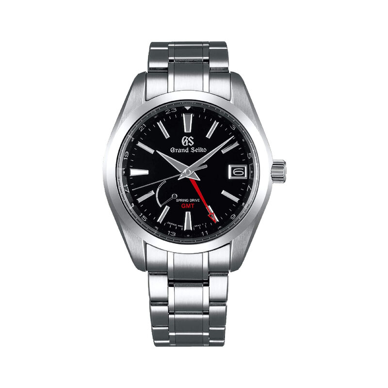 Grand Seiko Heritage Collection Watch Black Dial Steel Bracelet, 41mm image number 1