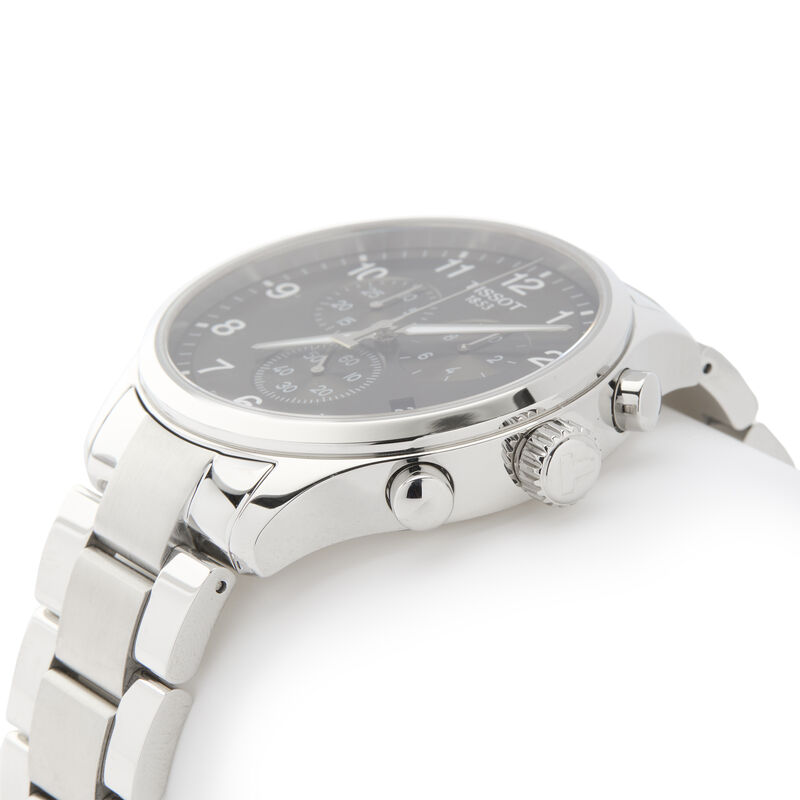 Pre-Owned Tissot Chrono XL Classic Black Dial Watch, 45mm image number 1