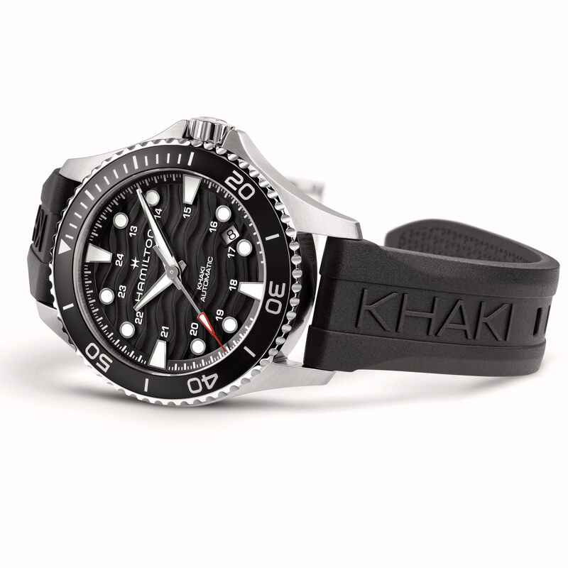 Hamilton Khaki Navy Scuba Auto Black Dial Watch, 40mm image number 1