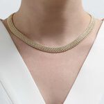 Toscano Triple Row Rope Necklace 14K