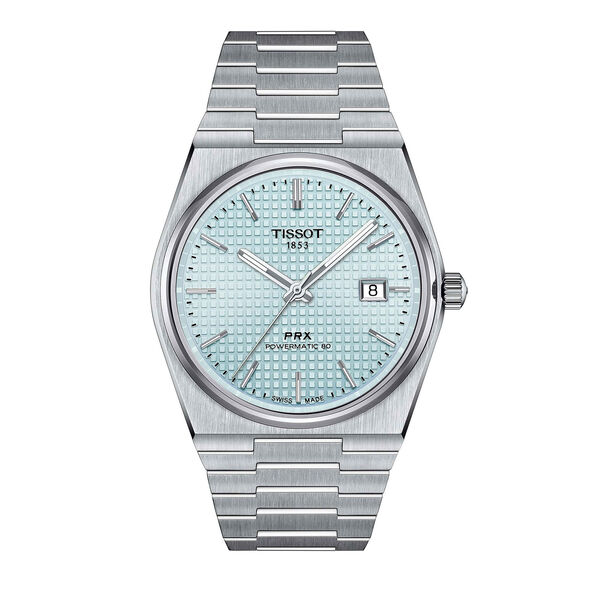 Tissot PRX Powermatic 80 Ice Blue Dial Stainless, 40mm