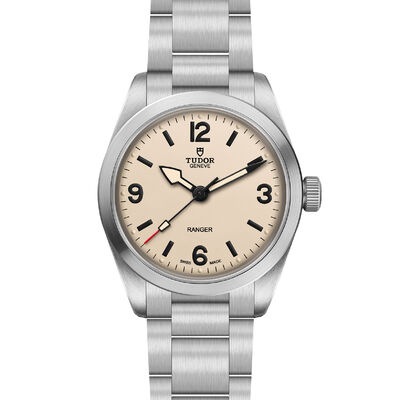 TUDOR Ranger Beige Dial Watch, 36mm