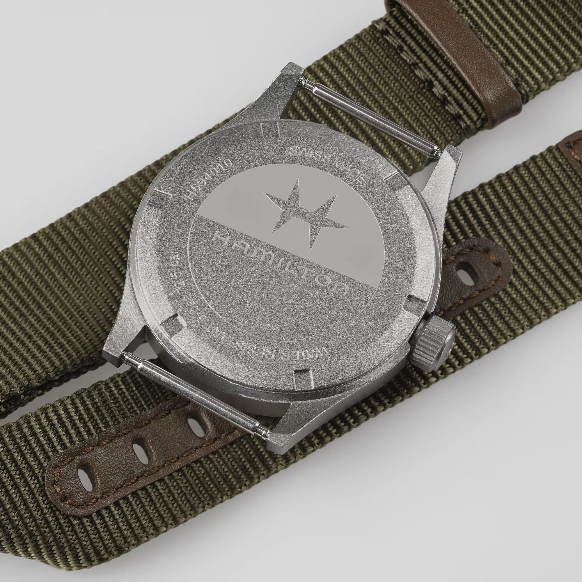 Hamilton Khaki Field Quartz Watch White Dial, 38mm