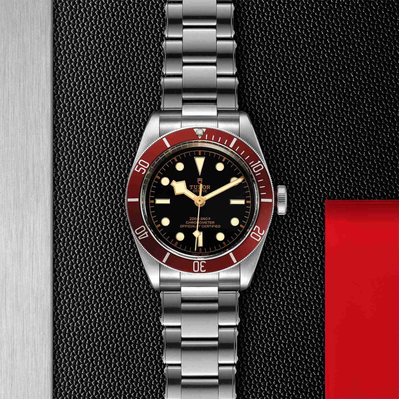 TUDOR Black Bay Watch, Steel Case Black Dial Steel Bracelet, 41mm image number 4
