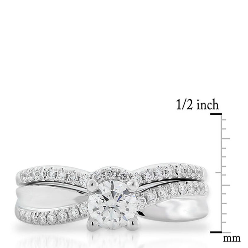 Ikuma Canadian Diamond Bridal Set 14K image number 2