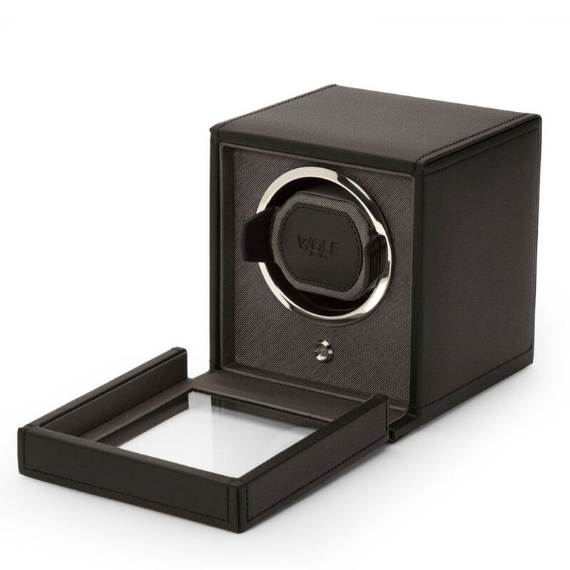 WOLF Cub Single Watch Winder With Cover image number 3
