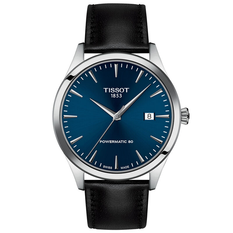 TISSOT Classic Dream Blue Dial Watch, 40mm image number 0