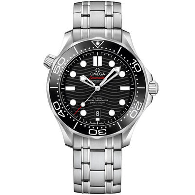 OMEGA Seamaster Diver 300M Black Dial Watch, 42mm