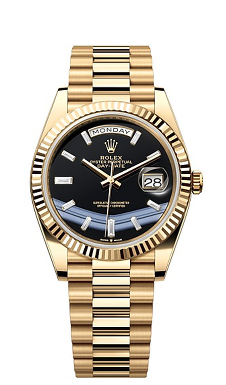 Rolex Day-Date 40 Day-Date Oyster, 40 mm, yellow gold - M228238-0059 at Ben Bridge
