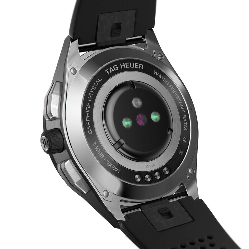 TAG Heuer Connected Mens Rubber Smartwatch image number 2