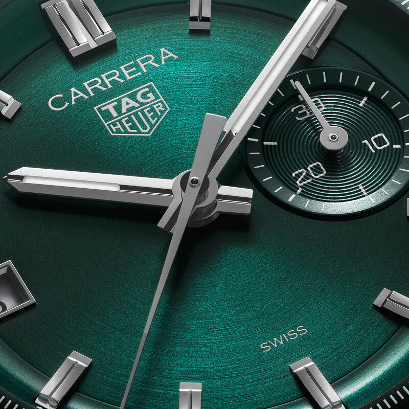 TAG Heuer Carrera Chronograph Green Dial, 39mm image number 3
