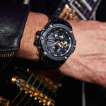 G-Shock G-Steel Black & Gold IP Connected Solar Watch, 58.1mm