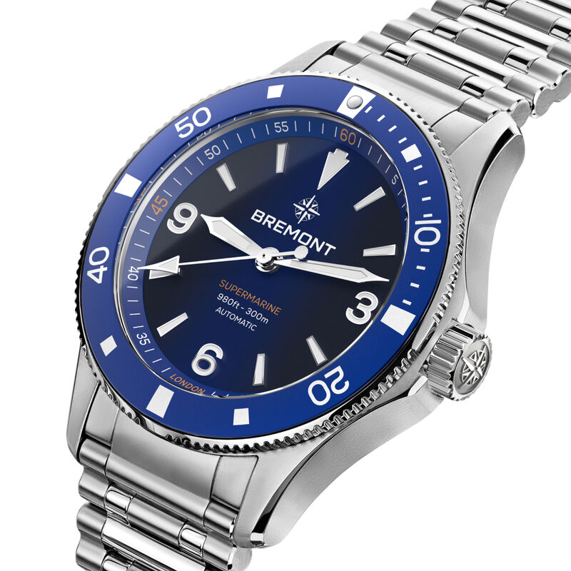 Bremont Supermarine Blue Dial Watch, 40mm image number 2