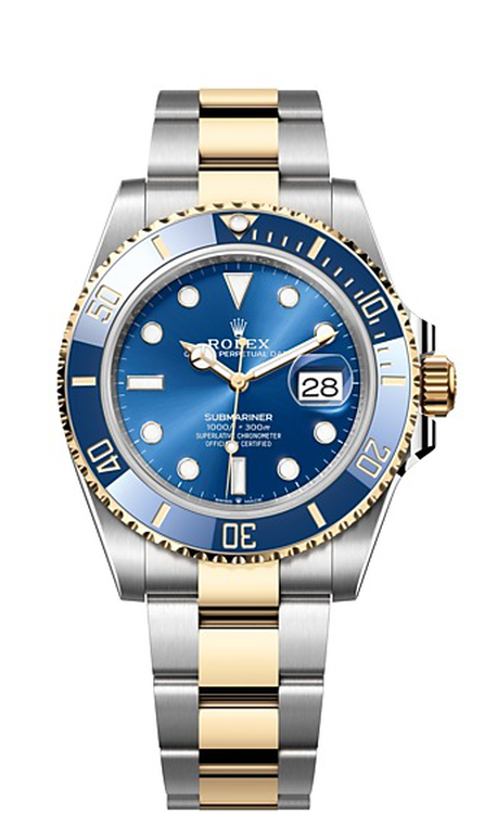 Rolex Submariner Date Submariner Oyster, 41 mm, Oystersteel and yellow gold - M126613LB-0002 at Ben Bridge