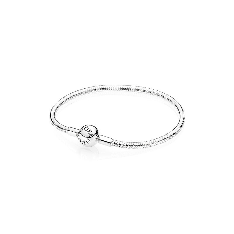 Pandora Moments Smooth Snake Chain Bracelet image number 0
