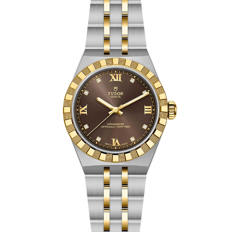 TUDOR Royal Brown Dial Watch, 30mm image number 1