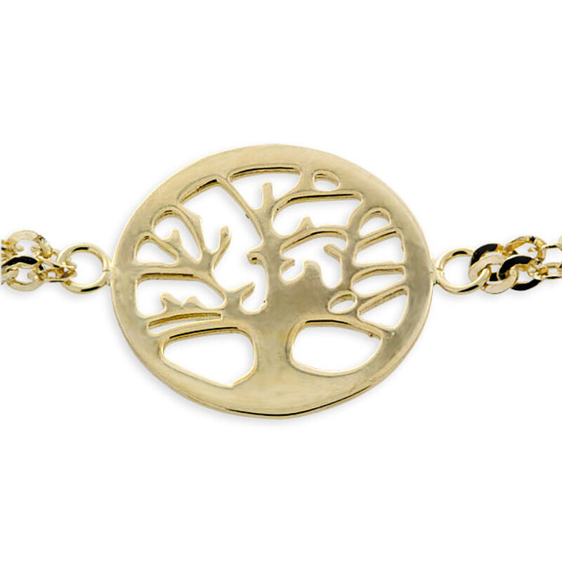 Tree of Life Bracelet 14K image number 2