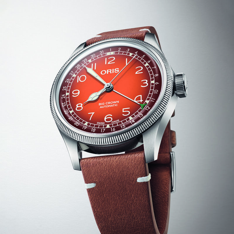 Oris x Cervo Volante Orange Dial Watch, 40mm image number 1