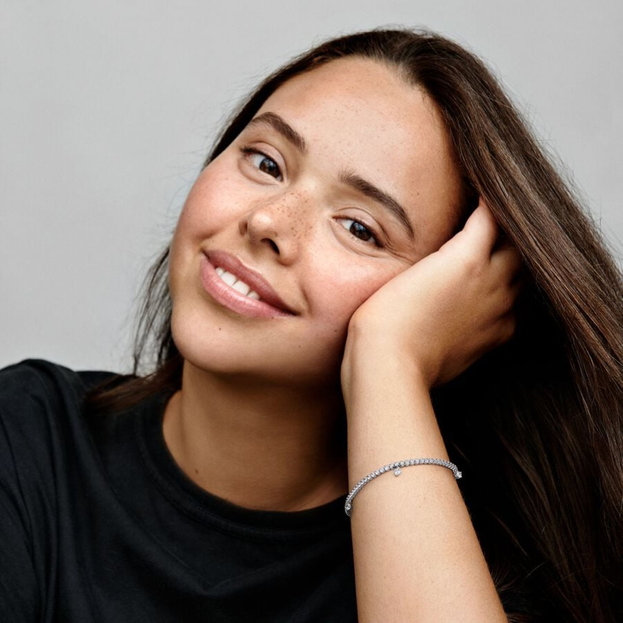 Pandora Sparkling Drops Tennis Bracelet 592401C01-16