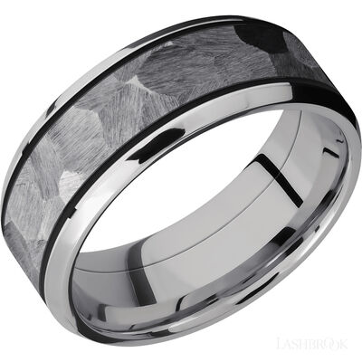 Cobalt Chrome with Polish , Polish Finish and Tantalum Inlay