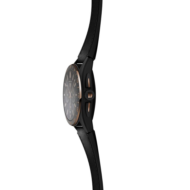 TAG Heuer Connected Calibre E4 Bright Black Edition Watch, 45mm image number 3