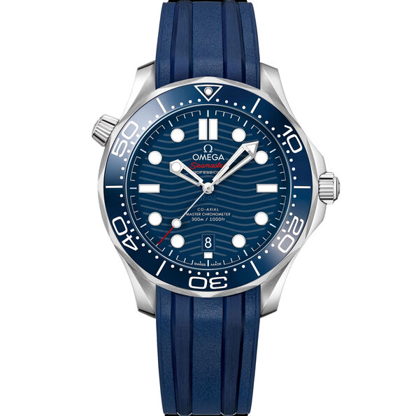 OMEGA Seamaster Diver 300M Steel Blue Dial Watch, 42mm