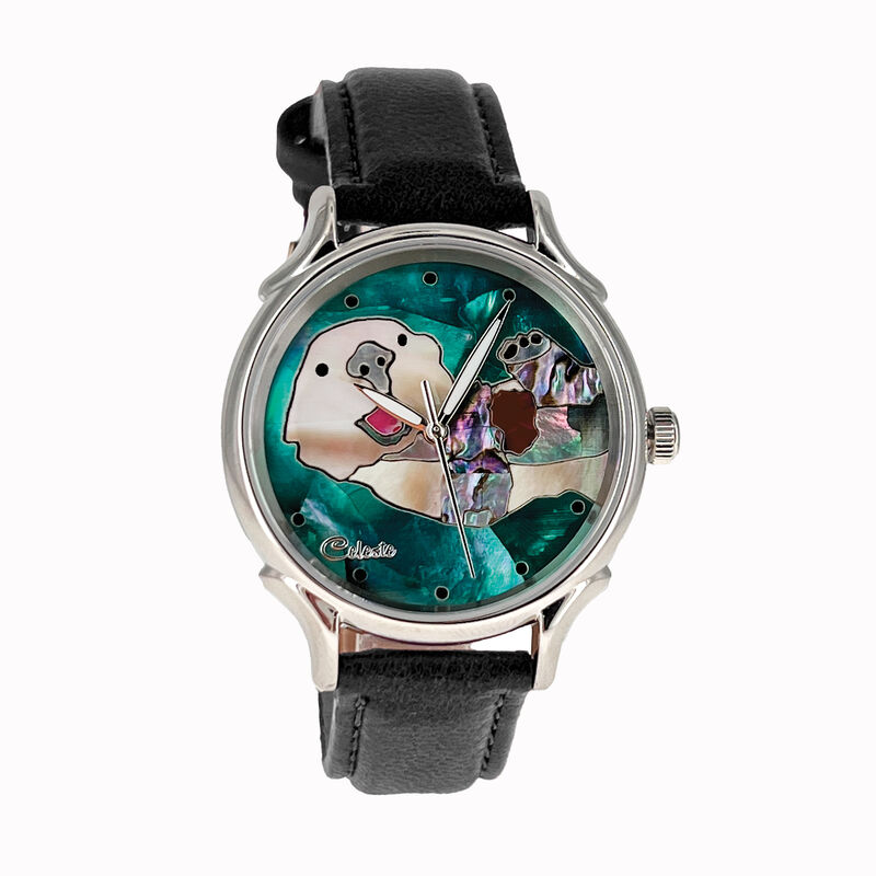 Celeste Sea Otter Abalone Dial Watch, 35mm image number 0