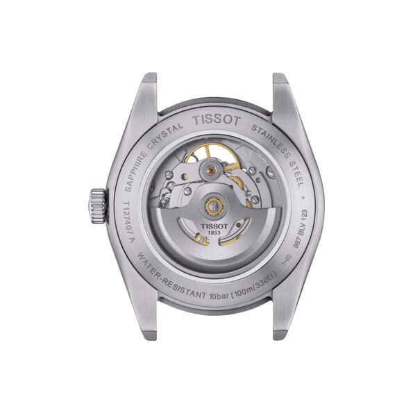 Tissot Gentleman Powermatic 80 Watch Steel Case Rhodium Dial, 40mm