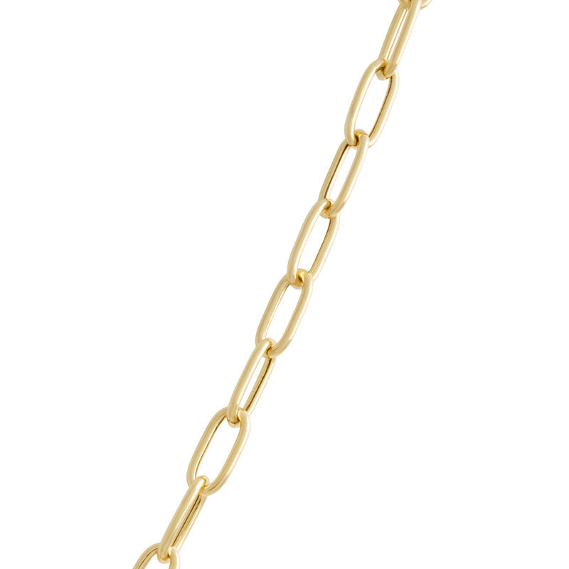 Toscano 20-Inch Oval Link Necklace, 14K Yellow Gold image number 2