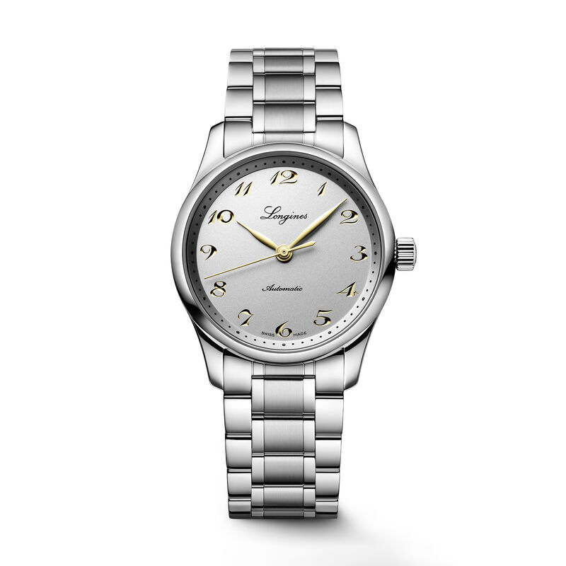 Longines Master Collection Silver Dial Watch, 34mm image number 0