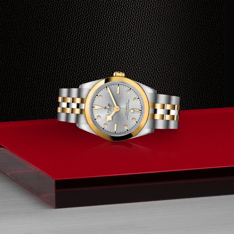 TUDOR Black Bay S&G Silver With Diamond Dial Watch, 31mm image number 3