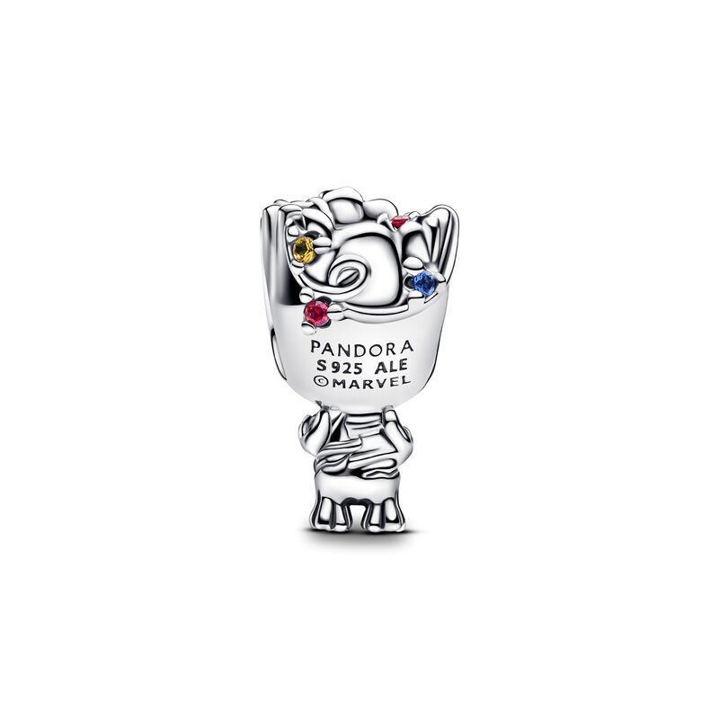 Pandora Marvel Groot Star Charm image number 1
