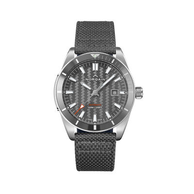 NORQAIN Adventure Sport Black Dial Watch, 42mm