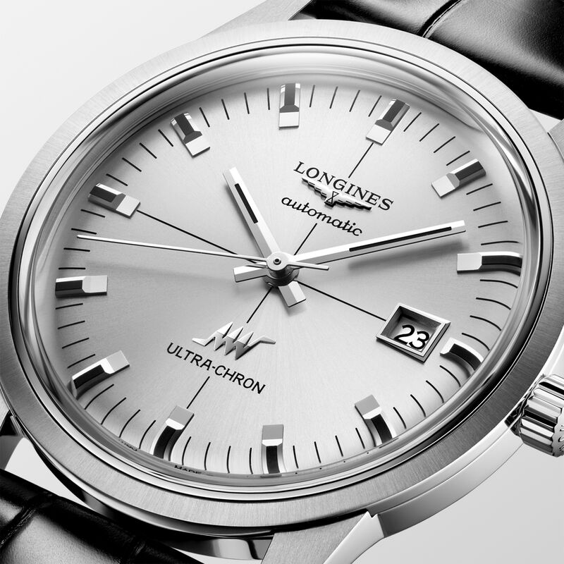 Longines Ultra-Chron Classic Silver Dial Watch, 40mm image number 2