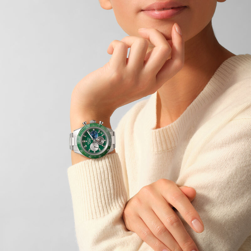Zenith Chronomaster Sport Watch Lacquered Green Dial, 41mm image number 1