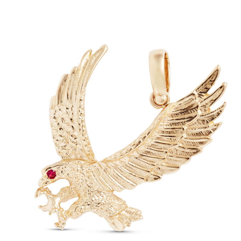 Toscano Eagle Charm, 14K Yellow Gold image number 0