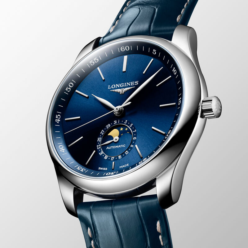 Longines Master Collection Watch Blue Dial, 40mm image number 1