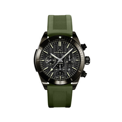 NORQAIN Adventure Sport Black Dial Watch, 42mm