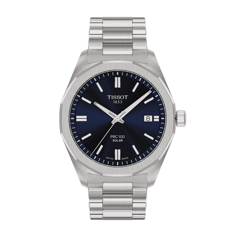 TISSOT PRC 100 Blue Dial Watch, 39mm image number 0
