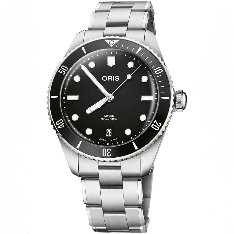 Oris Divers Date Black Dial, 39 mm image number 0