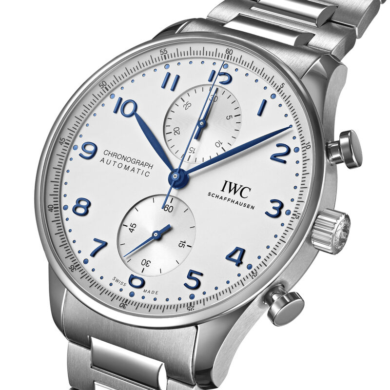 IWC Portugieser Chronograph Silver Dial Watch, 41mm image number 1