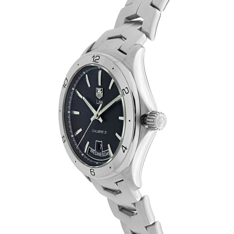 Pre-Owned TAG Heuer Link Black Dial Watch, 40mm image number 2