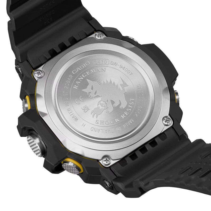 G-Shock Master of G-Land Watch Digital Dial Black Resin Strap, 55.2mm image number 2