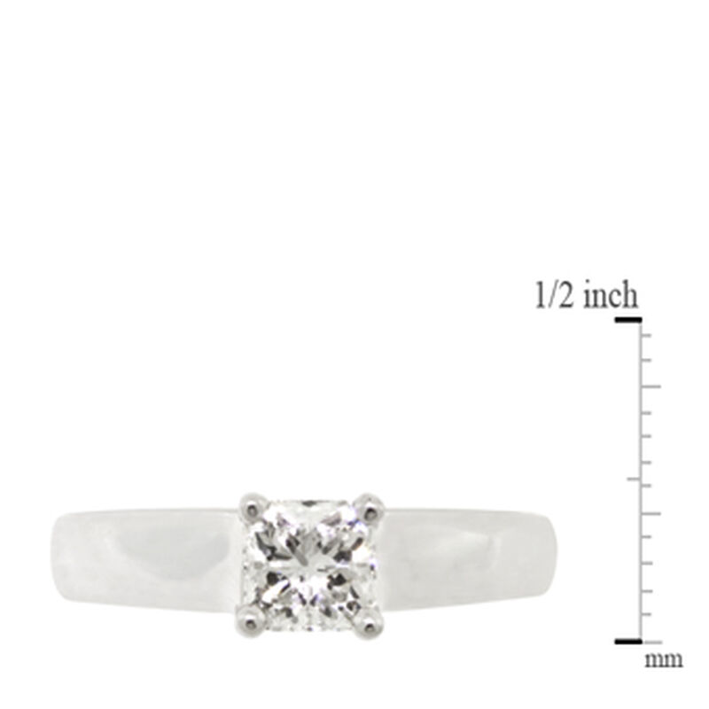 Ikuma Canadian Princess Cut Diamond Solitaire Ring 14K, 3/4 ct. image number 2