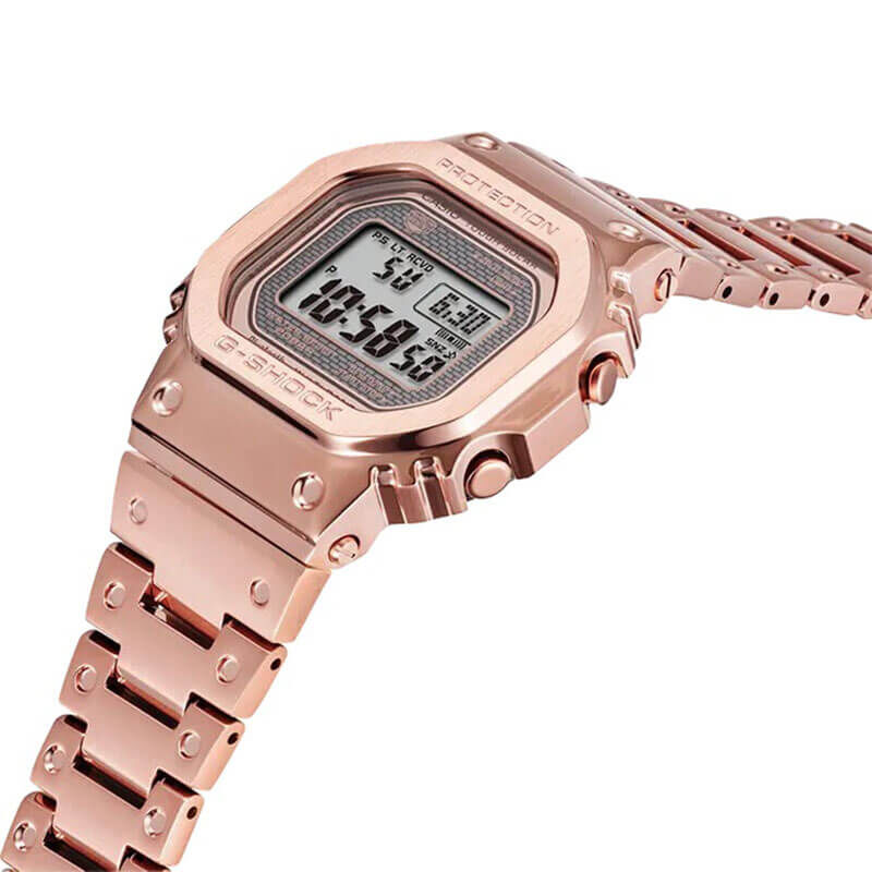G-Shock Full Metal Rose IP Bluetooth Solar Digital Watch, 49.3mm image number 4